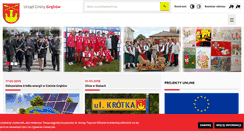 Desktop Screenshot of grebow.com.pl